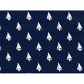 Navy Blue Sailboats 30x22 Gift Wrap M2611