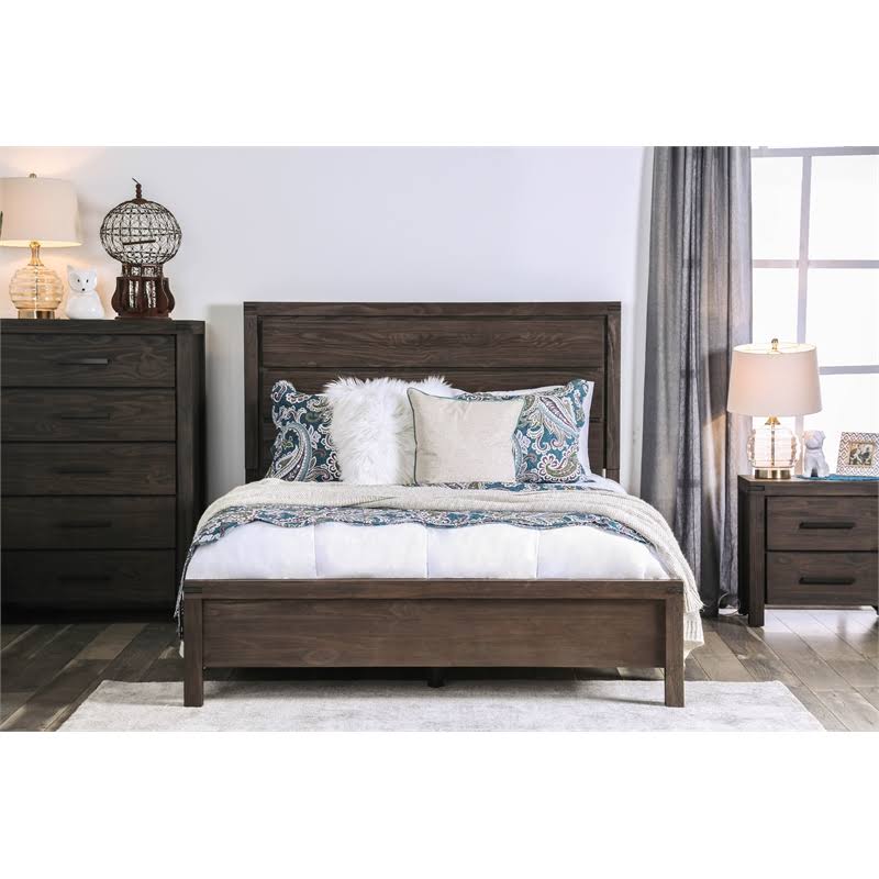Rustic Brown 5 Drawer Chest R7325