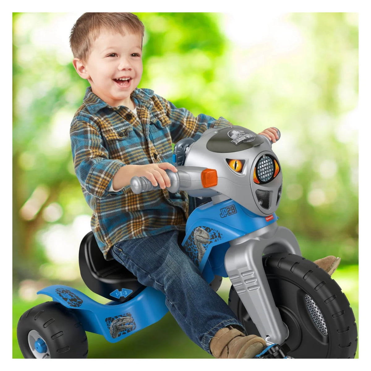 Jurassic World Velociraptor Dinosaur Tricycle P9951